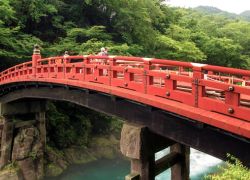 Shinkyo Bridge in Nikko