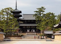 Hōryū-ji Temple in Nara