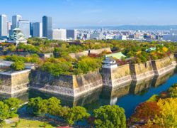 Osaka Castle Park in Osaka
