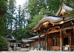 Sakurayama Hachimangu Shrine in Takayama