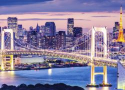 Rainbow Bridge in Tokyo