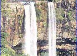 Tamarind Falls in Tamarin