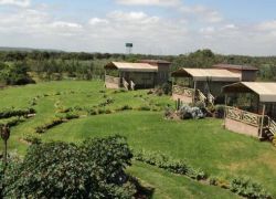 Mweiga town in Nyeri