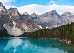 Moraine Lake in Alberta