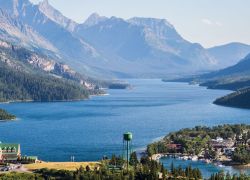 Water Lakes National Park in Alberta