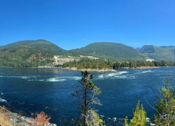 Skookumchuck Narrows Provincial Park in Sunshine Coast