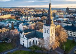Karlstad catherdral in Karlstad
