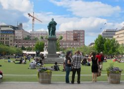 Kungstradgarden in Stockholm