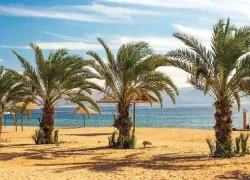 Aqaba South Beach in Aqaba