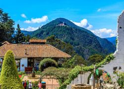 Mount Monserrate in Bogota