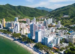Rodadero Beach in Santa Marta