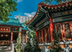 Sik Sik Yuen Wong Tai Sin Temple in Hong Kong