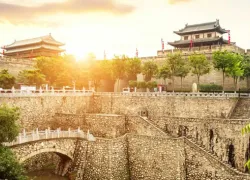 Xian City Wall in Xian