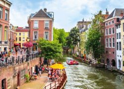 Old Canal Utrecht in Utrecht