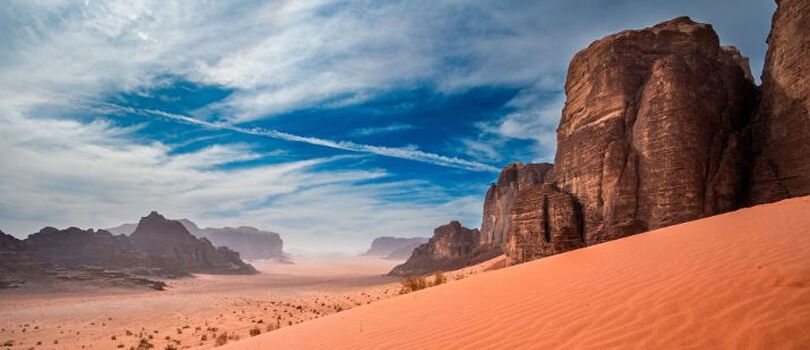 The Sand Dunes of Wadi Rum