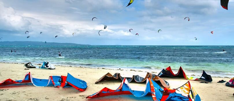Kite Surfaris in Philippines