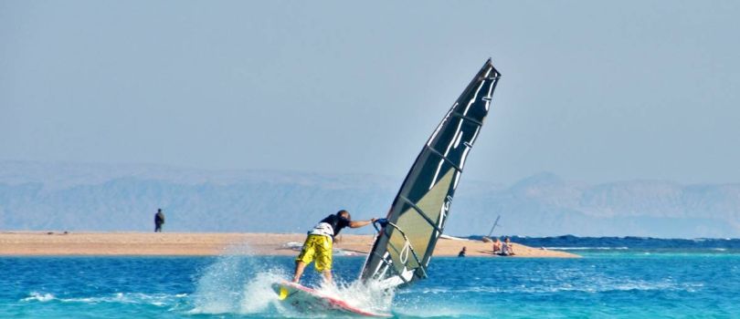 Windsurfing in Sinai Peninsula