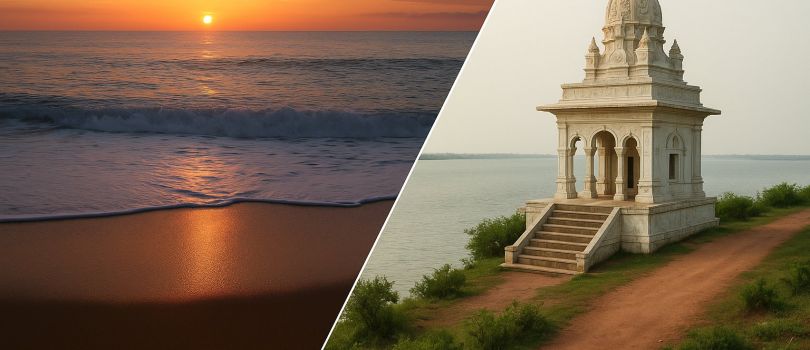 Sagara Sangamam, Hamsala Deevi Beach