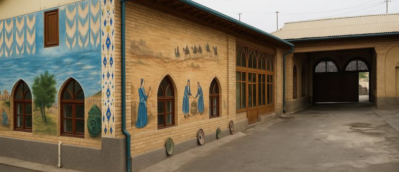 Yodgorlik silk factory