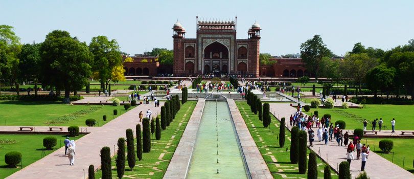 Taj Mahal Garden