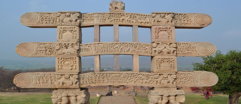 Four Gate Ways Of Sanchi