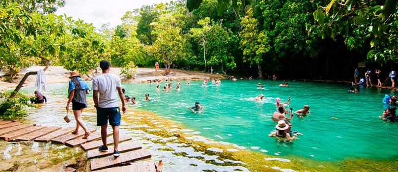 Emerald Pool in Krabi