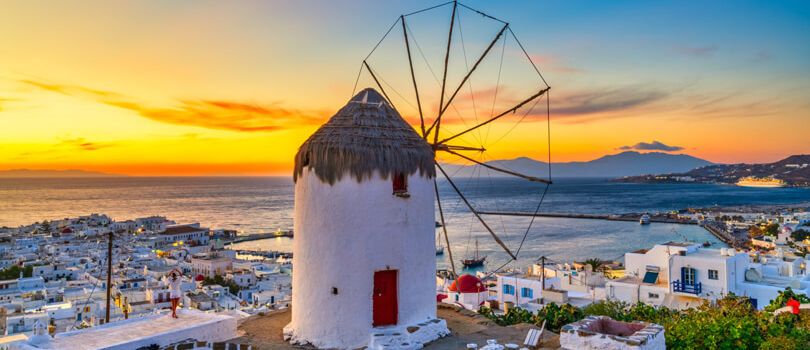 Windmills in Mykonos