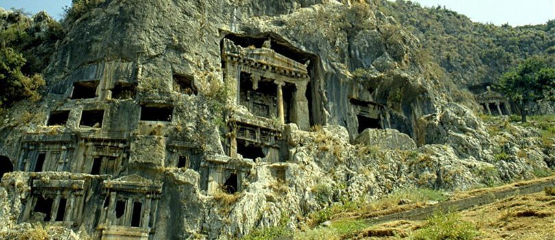 Amyntas Rock Tombs