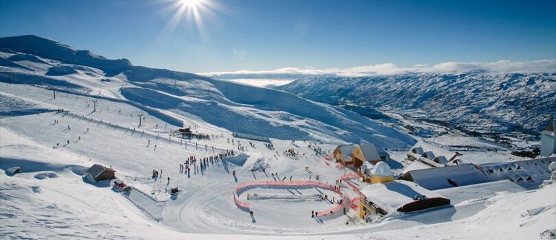 Skiing in Queenstown