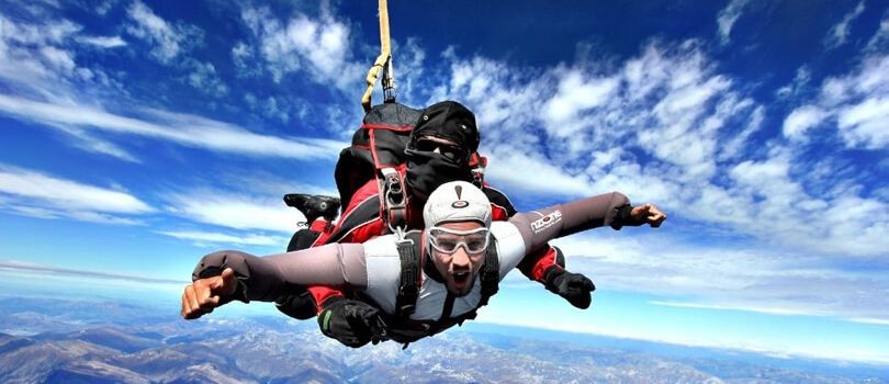 Skydiving in Queenstown