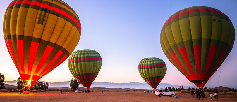 Hot Air Balloon in Marrakech