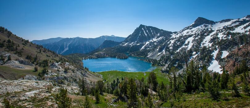 Wallowa Mountains and Wallowa Lake