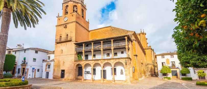 The Iglesia de Santa María la Mayor