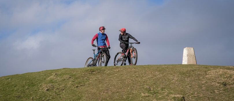 Climbing the Garth Mountain