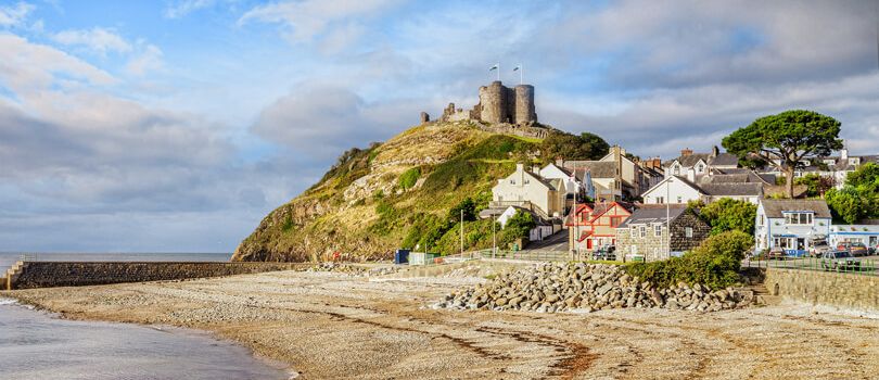 Criccieth Beach