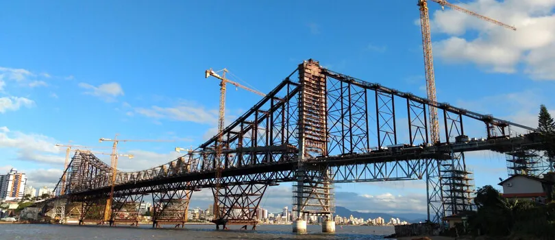 The Hercílio Luz Bridge