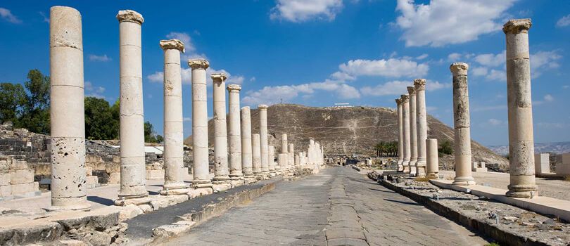 The Pillars of Beit Shean