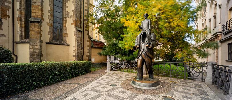 Statue of Franz Kafka