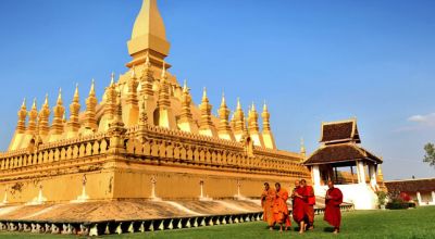 Pilgrimage in Laos