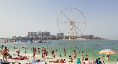 Beach	 in UAE