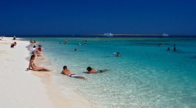Beach	 in Egypt
