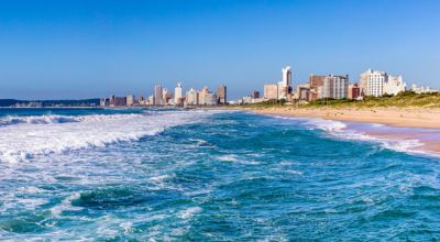 Beach	 in South Africa
