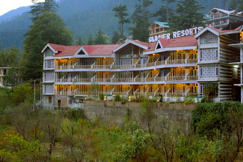 Glacier Hotel Front Look