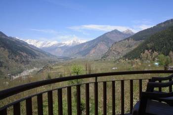 Valley View from Sarthak Resorts