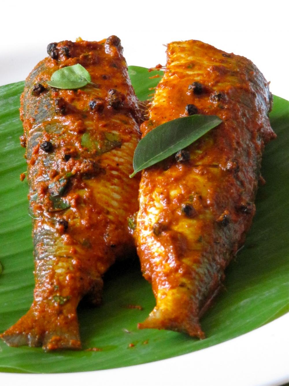 Main Attraction of this Odiya Meal, Fish cooked with local spices
