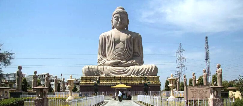 80-Foot Buddha Statue in Gaya