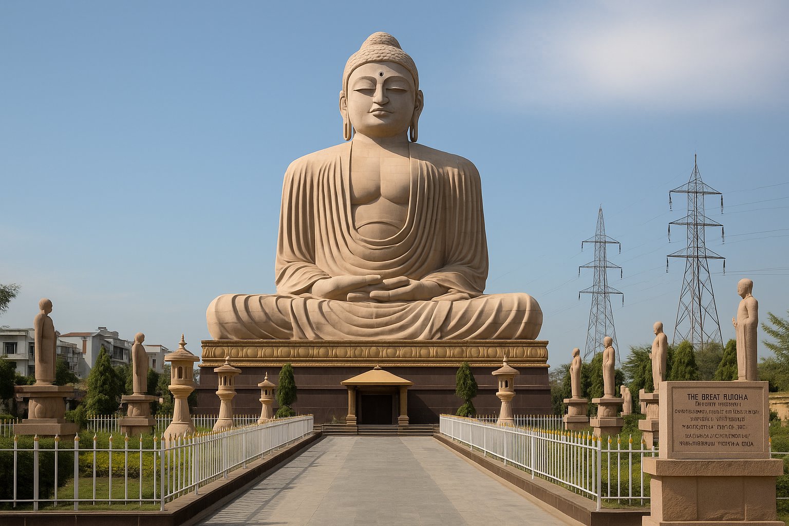 80-Foot Buddha Statue