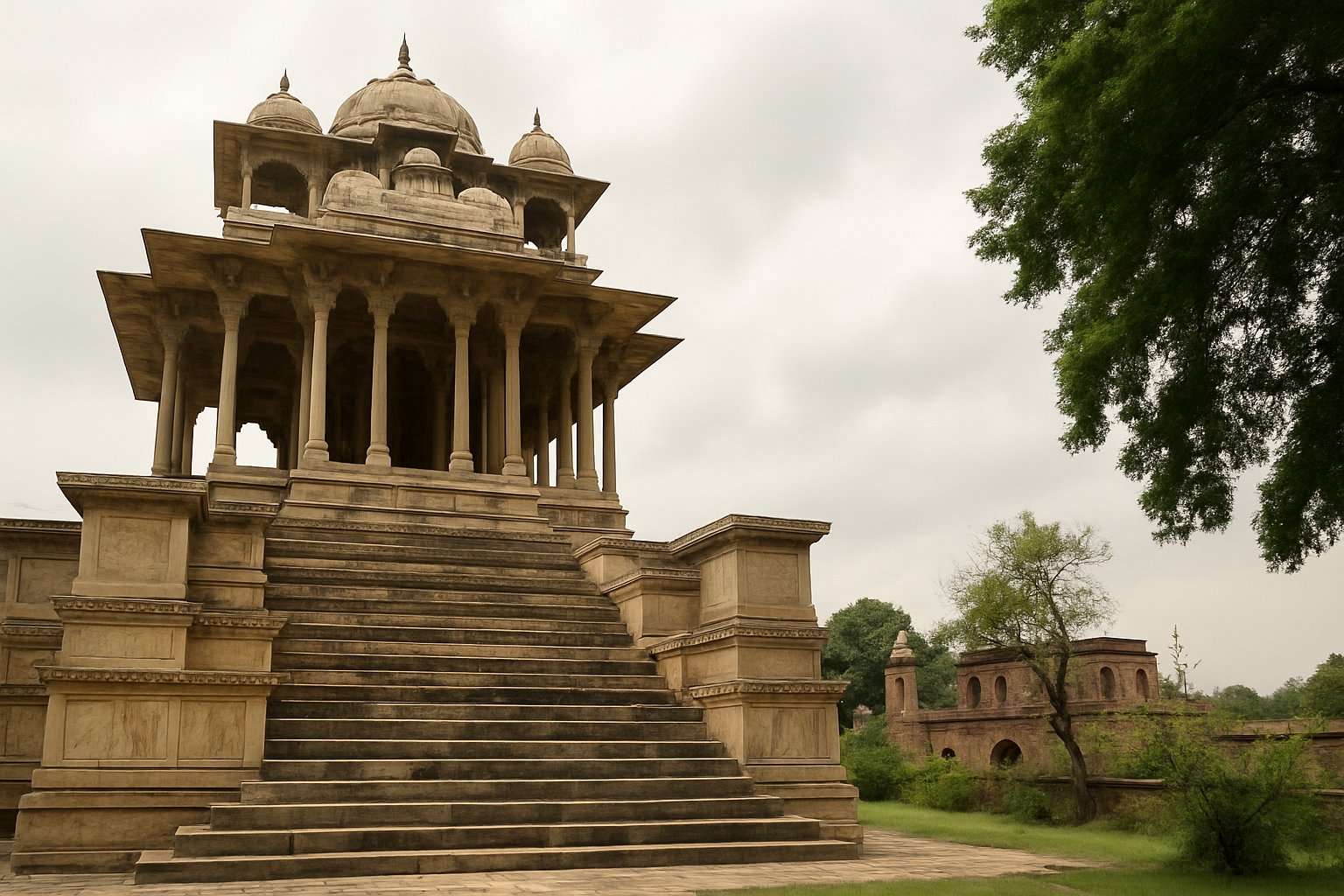 84 Pillared Cenotaph in Bundi