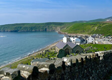 Aberdaron Beach in Wales