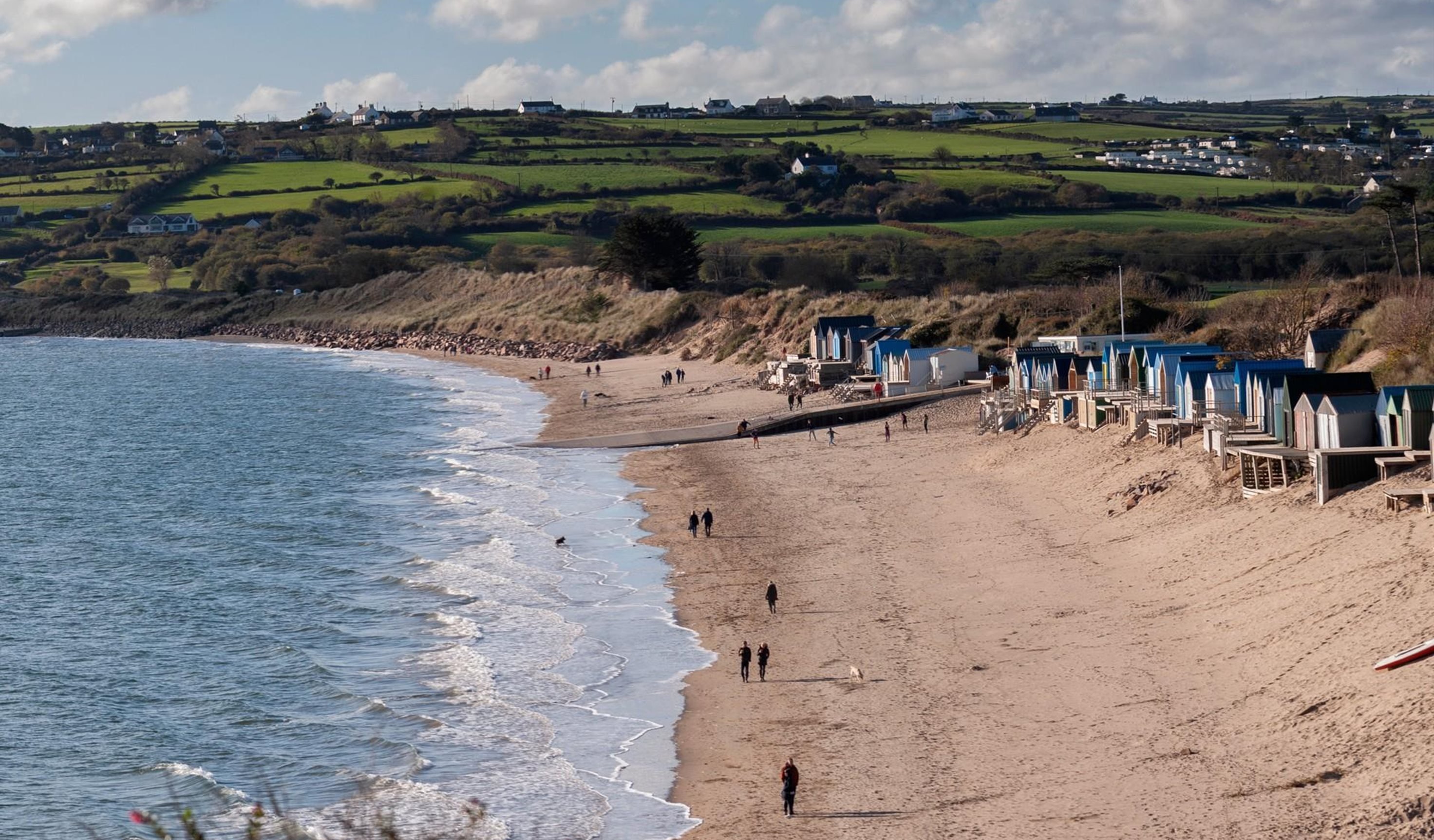 Abersoch Beach in Gwynedd